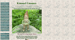 Desktop Screenshot of kimmelgnomes.com